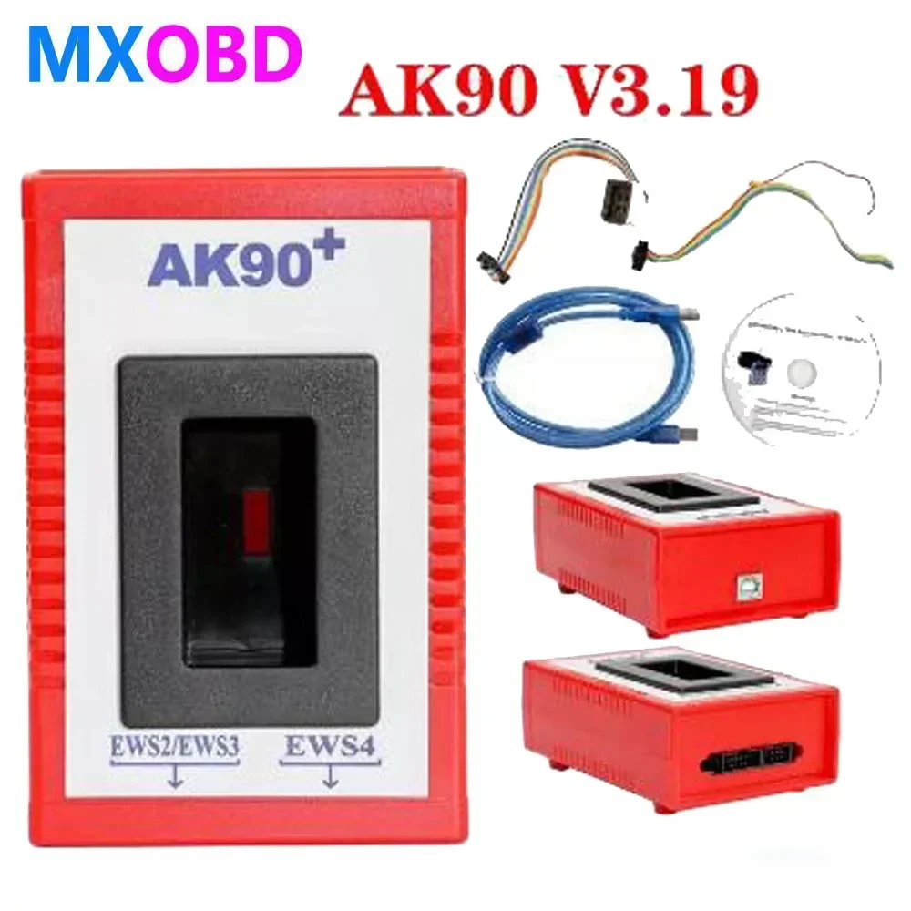 

AK90 For BMW Key Programmer For BMW EWS Newest Version V3.19 With AK90 Plus Key Maker