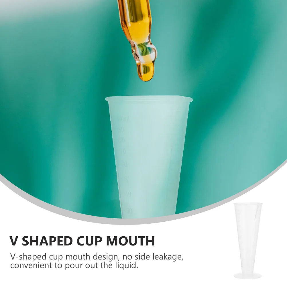 

8Pcs Baking Measure Cup 100ml 250ml 500ml 1000ml Premium Material No Leakage Easy to Read Creative Design Home Measuring Cups