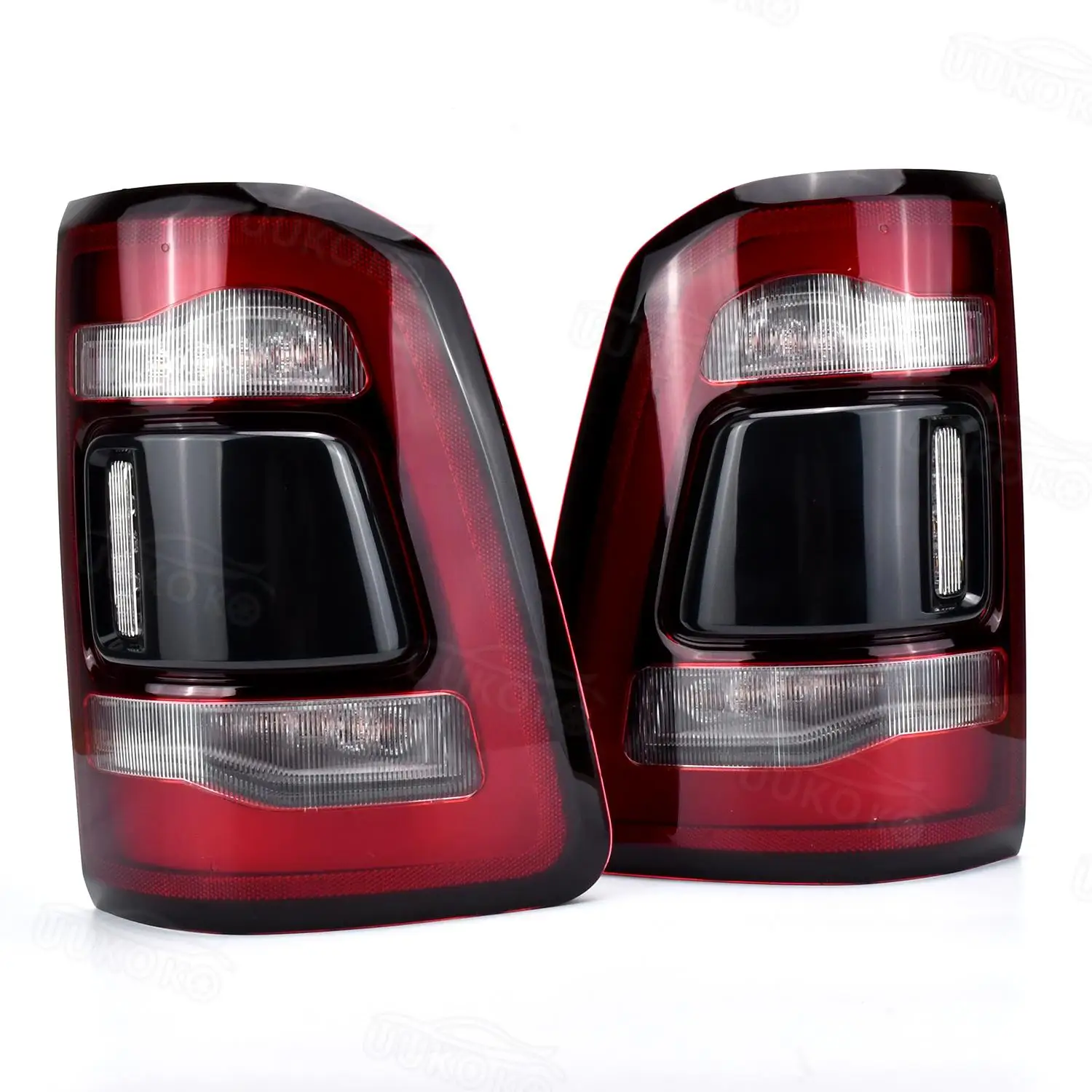 55112992AC/55112993AC  For Dodge Ram 1500 2019-2022 LED Tail Lamp Without Blind Spot Turn Signal Driving Brake Reverse Lamp Pair