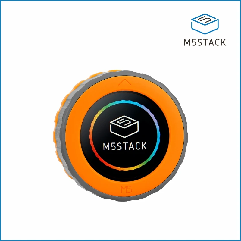 M5Stack Oficial M5Stack Dial - Perilla giratoria inteligente ESP32-S3 con pantalla táctil redonda de 1,28"