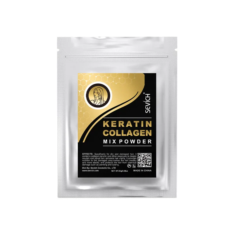 

Sevich 25g Professional Keratin Hair Treatment Salon Collagen Blend Damaged Repair Silky Treatment Hair Mask