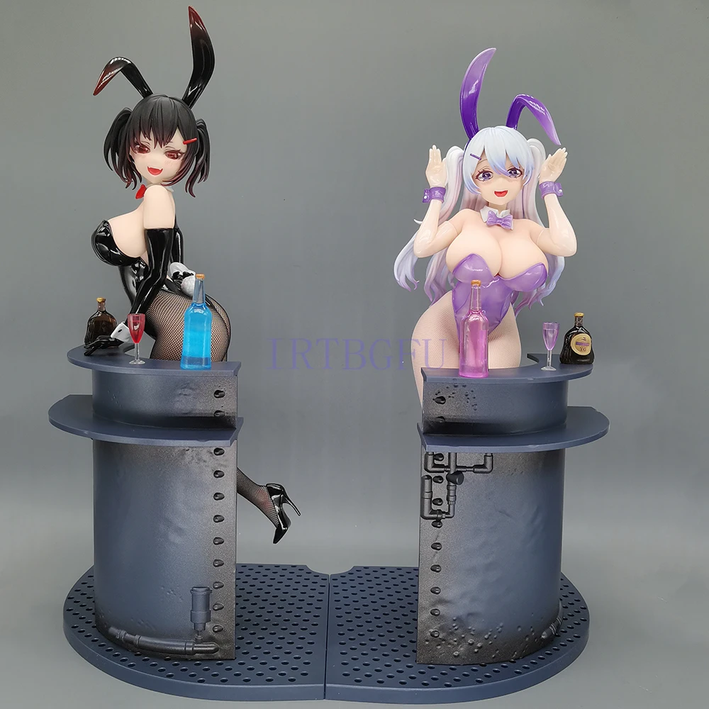 28 سنتيمتر الأصلي رين و Xiya 1/6 الدب الباندا بوني ألعاب بنات الشكل الصينية أنيمي بولي كلوريد الفينيل عمل الشكل لعبة تحصيل نموذج دمية