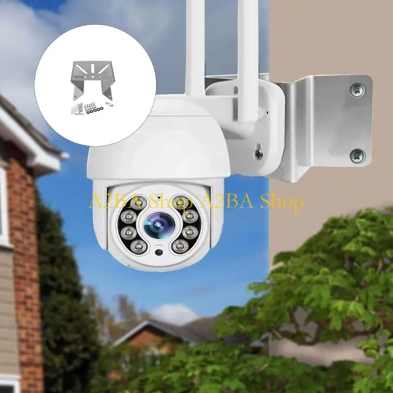 

A2BA Угловой кронштейн для камер наблюдения. Материал из нержавеющей стали. Быстрая и простая установка. Подходит для нескольких