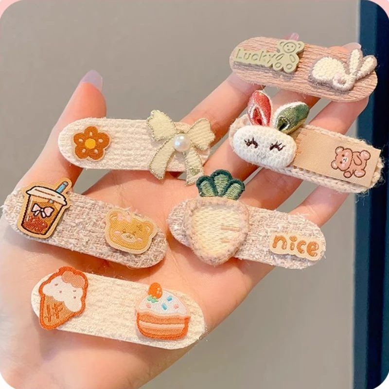 Novo tipo grampo de cabelo bonito floral arco presilhas para meninas bebê headwear meninas crianças acessórios para o cabelo princesa grampos de cabelo