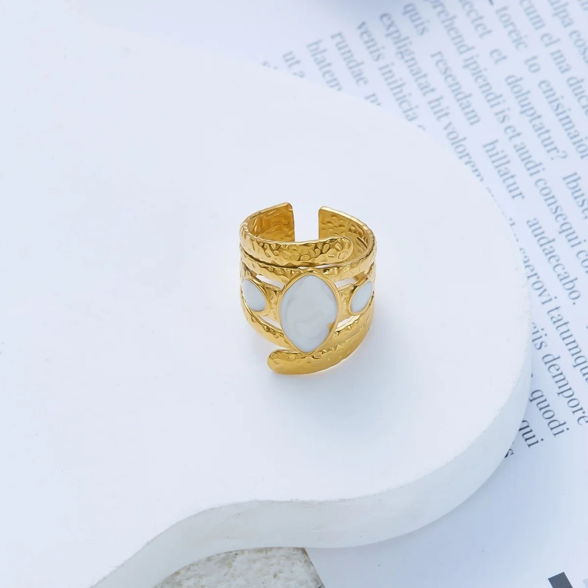 Vintage-Ringe mit Blumen-, Ranken- und Blattmotiven, spiralförmig gewickelt, mit Schlangenmuster, für Damen und Herren, aus Edelstahl, geometrische Ringe, Schmuck. – Detail 21