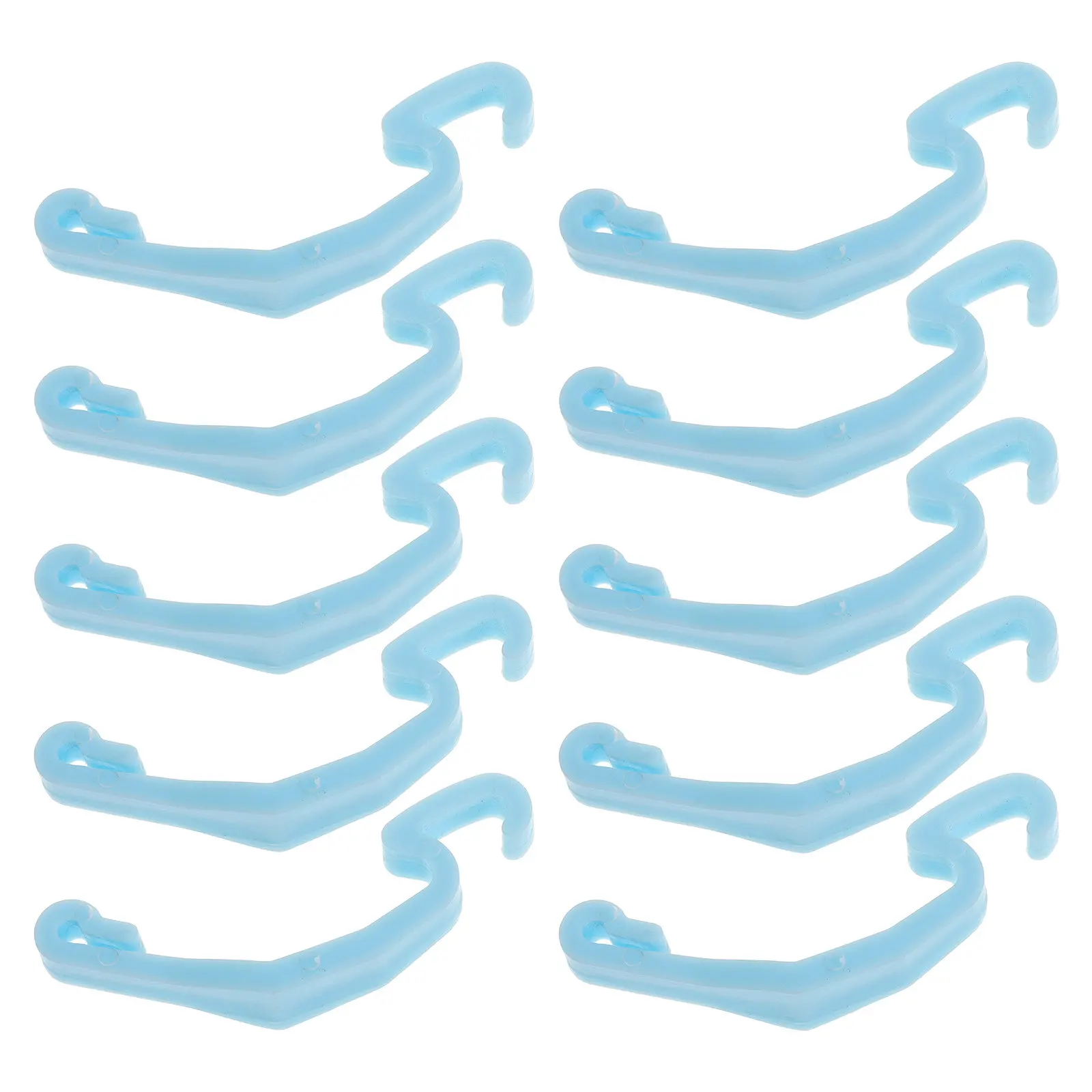 20Pcs Plastic Baby Fence Lock Clips Fixed Side Clips for Secure Indoor Play Area Safety Stable Fence Setup Rabbit Hamster Cat
