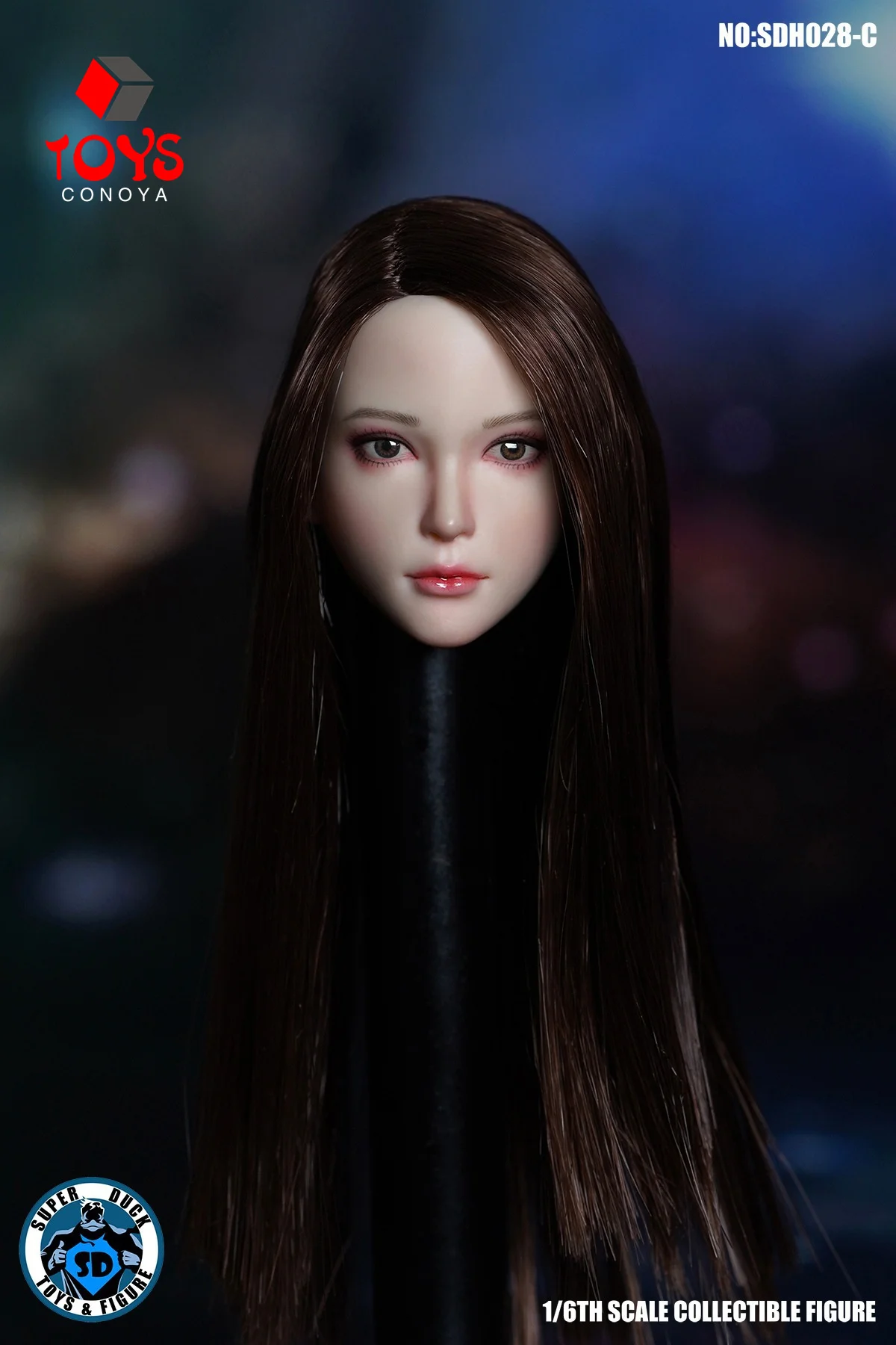 SUPER canard SDH028 1/6 échelle beauté cheveux longs tête sculpter modèle adapté 12 ''femme soldat figurine corps pâle poupées