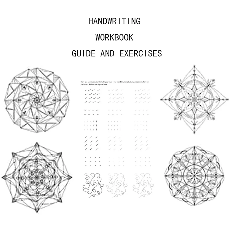 

Handwriting Practice Sheets Fundamentals Penmanship Workbook With Cursive Alphabet Guides For All Ages Improve Handwriting Skill