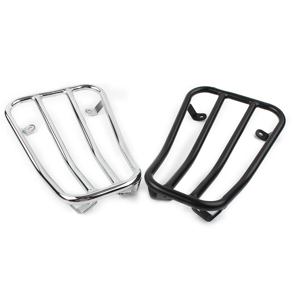 Motorbike Carrier Luggage Rack Luggage Holder For Piaggio Vespa Sprint150 Chrome/Black