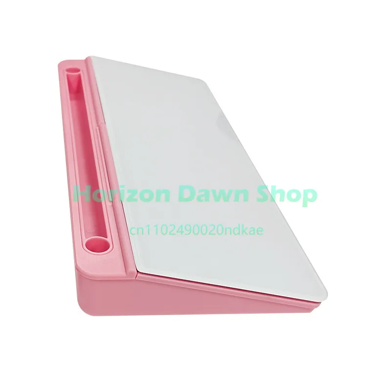 Erasable Desktop Glass Whiteboard Dark Gray Dual-purpose Blackboard Office Memo Storage Tool