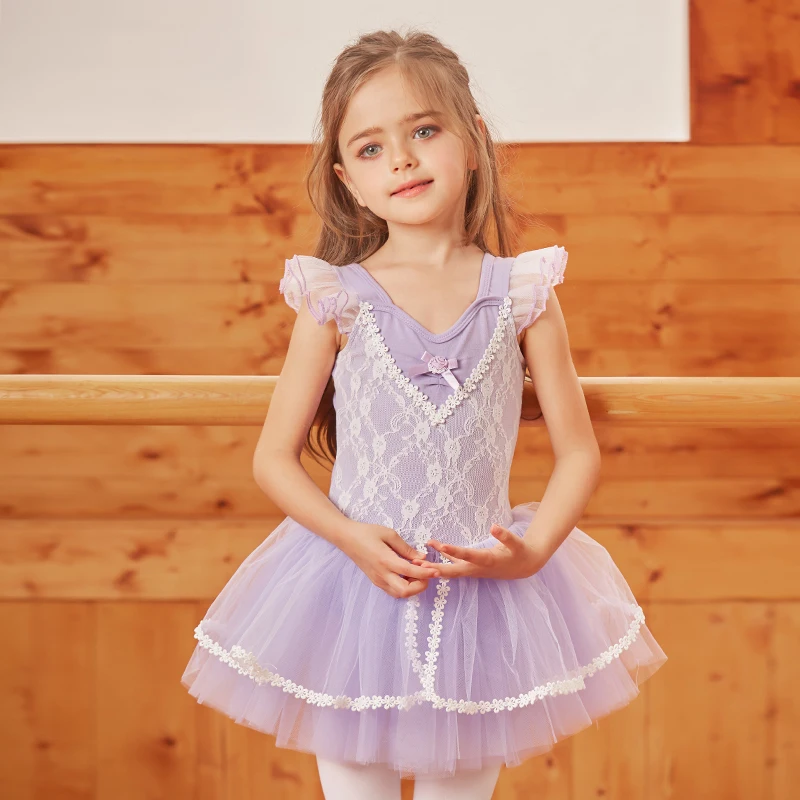 

Girls Ballet Dress Tutu Children Girls Dance Clothing Kids Ballet Dress Costumes Girls Dancer Leotards Dance wear