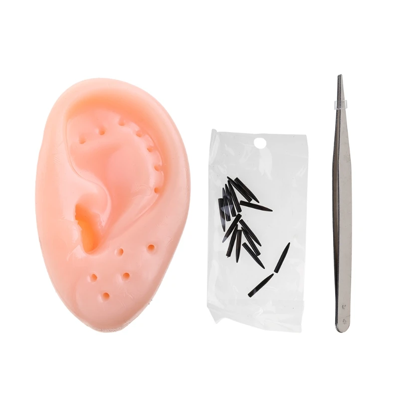Pimple Popper Toys Ears Shaped Pimple Popping Decompression Acne Blackheads Remover Fun Toy