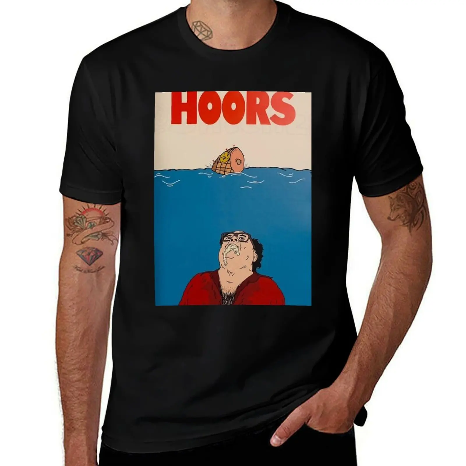 

danny devito T-Shirt plain blue lock hippie clothes mens t shirts