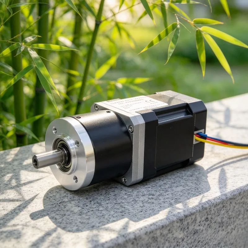 42 DC Brushless Motor 30W 24V Planetary Gear Motor BLDC Driver Kit Adjustable Speed Forward Reverse Controller Robot Automation