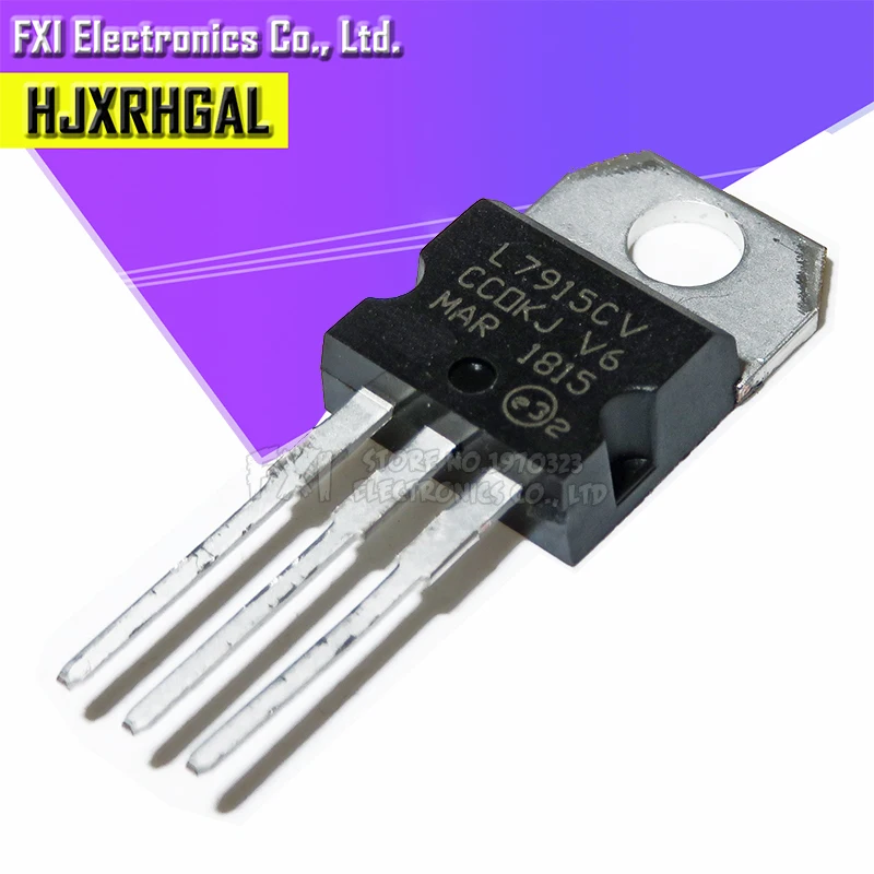 

10PCS L7915CV L7915 TO-220 TO220 7915 LM7915 MC7915 New original