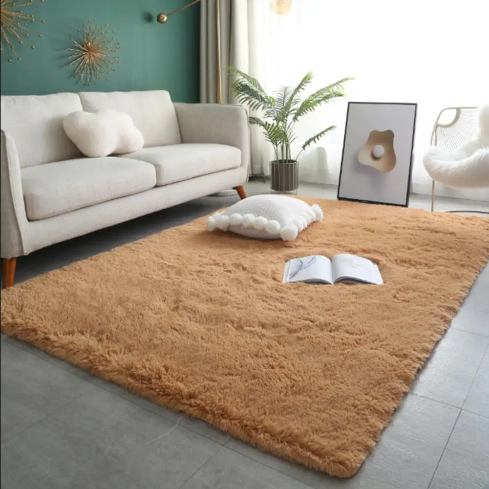 

Shag Carpet Luxurious Faux Fur Shag Area Rug for Room Bedroom Soft Plush Non-skid Carpet for Nursery Kids Room Thick for Boys