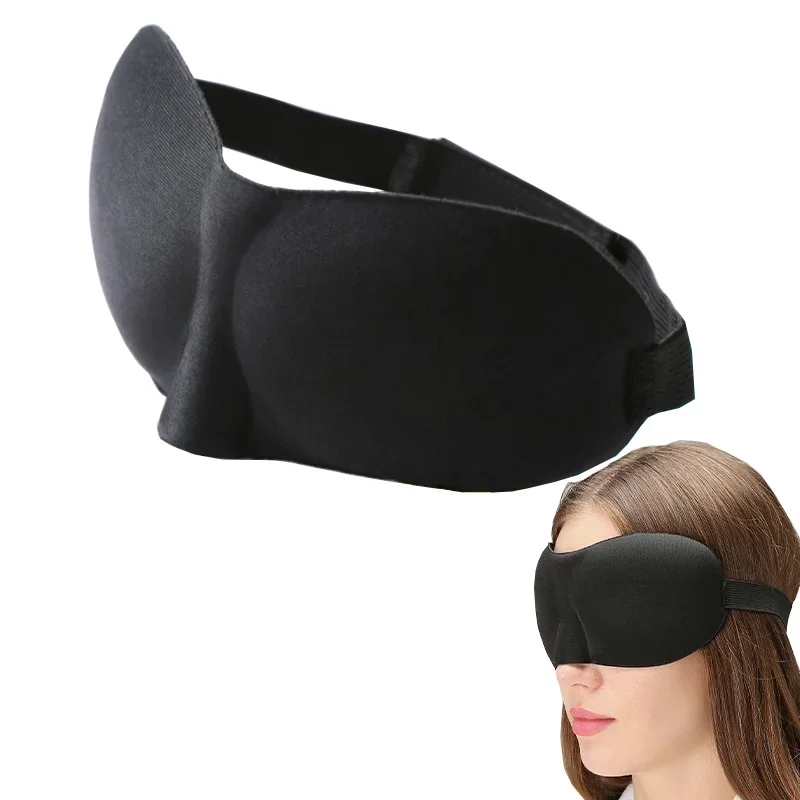 3D Sleep Mask Natural Sleeping Eye Mask Eyeshade Cover Shade Eye Patch Women Men Soft Portable Blindfold Travel Eyepatch