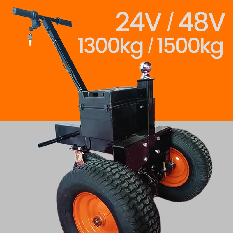 

Электрическая тележка-прицеп 24В/48В 500Вт для легкого буксировки кемперов, караванов, лодок, утилитарная тележка-прицеп