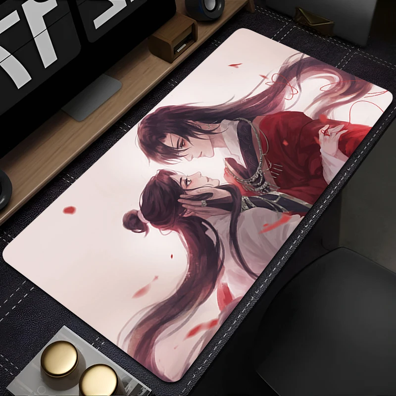 Tian Guan Ci Fu Mouse Pad Large Gamer Keyboard Mat Pads Gaming Desk Protector Laptops Mousepad Deskmat PC carpet Anime Mousepad