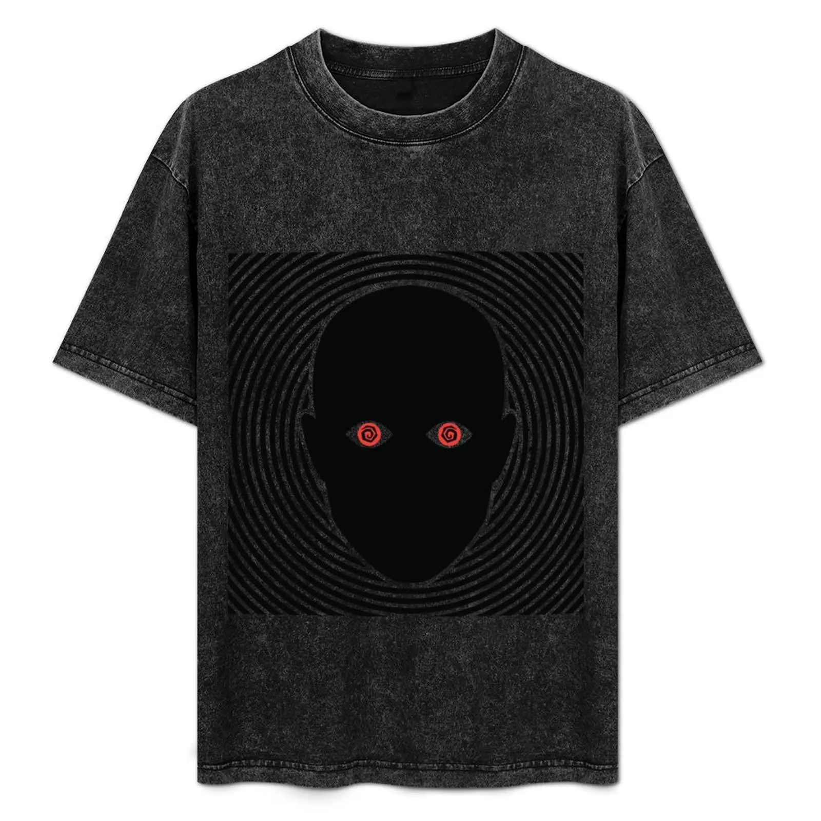 

Optical Illusion crazy eyes T-Shirt Plus Size Simple Casual Top