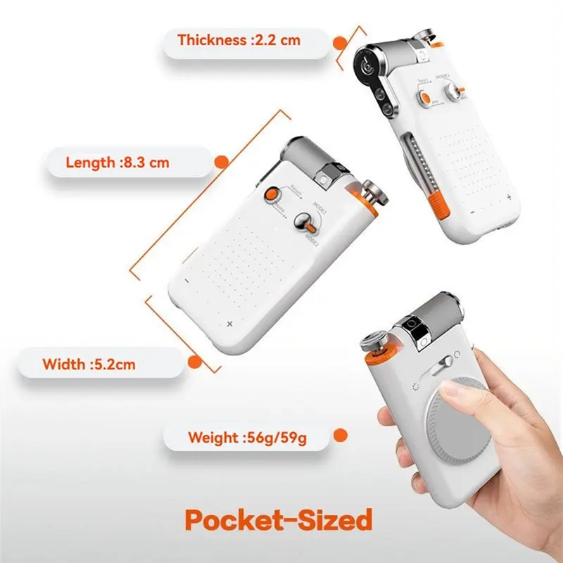 [NEW!A25P】 Touch Screen Click Shutter Smart Bluetooth Remote Control For Android/Harmonyos/IOS Page Turner Video Scrolling
