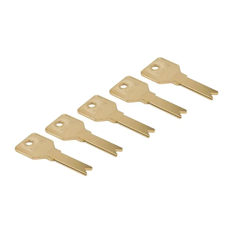 AB34-5PC Customized Universal Key Blank Key Uncut For Mul-T-Lock 206 Residential Key Blank .