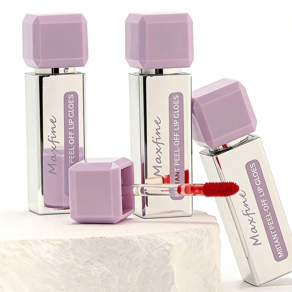 Matte Finish Tear Off Lip Gloss Waterproof Non-Sticky Peel Off Lip Stain Long-lasting Anti-drying Tearable Lipliner Daily Makeup