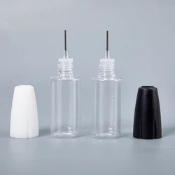 10ml Plastic Dropper Bottle Needle Tip Refillable Bottle For Diy Scrapbooking Craft Eye Liquid With Childproof Cap