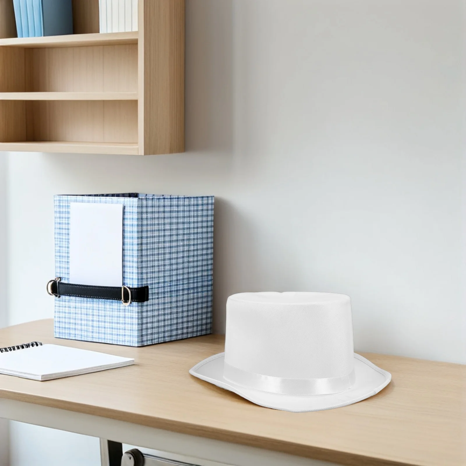 قبعة الساحر السوداء غير المنسوجة زي التبعي للبالغين حزب اللباس أداء غامض أعلى قبعة نمط معالج الرأس