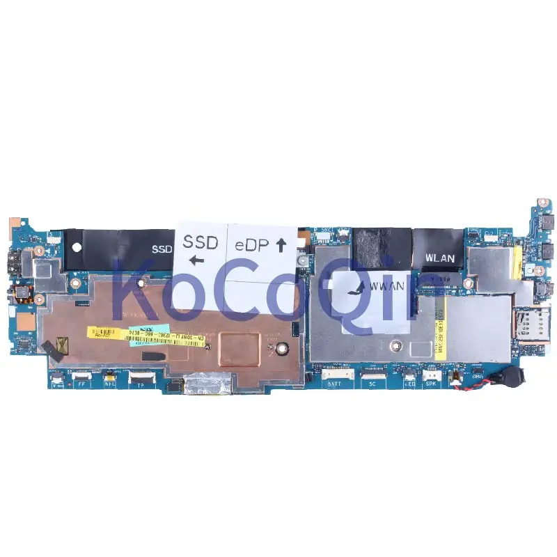 

m7-6Y75 For DELL Latitude 7370 E7370 Notebook Mainboard LA-D312P SR2EH With 8G RAM 04MYV6 0X95H8 Laptop Motherboard Full test
