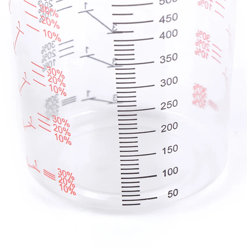 Tazza di miscelazione per vernice in plastica da 10 pezzi tazza di calibrazione per miscelazione di vernice da 600ml per una miscelazione precisa di vernice e liquido