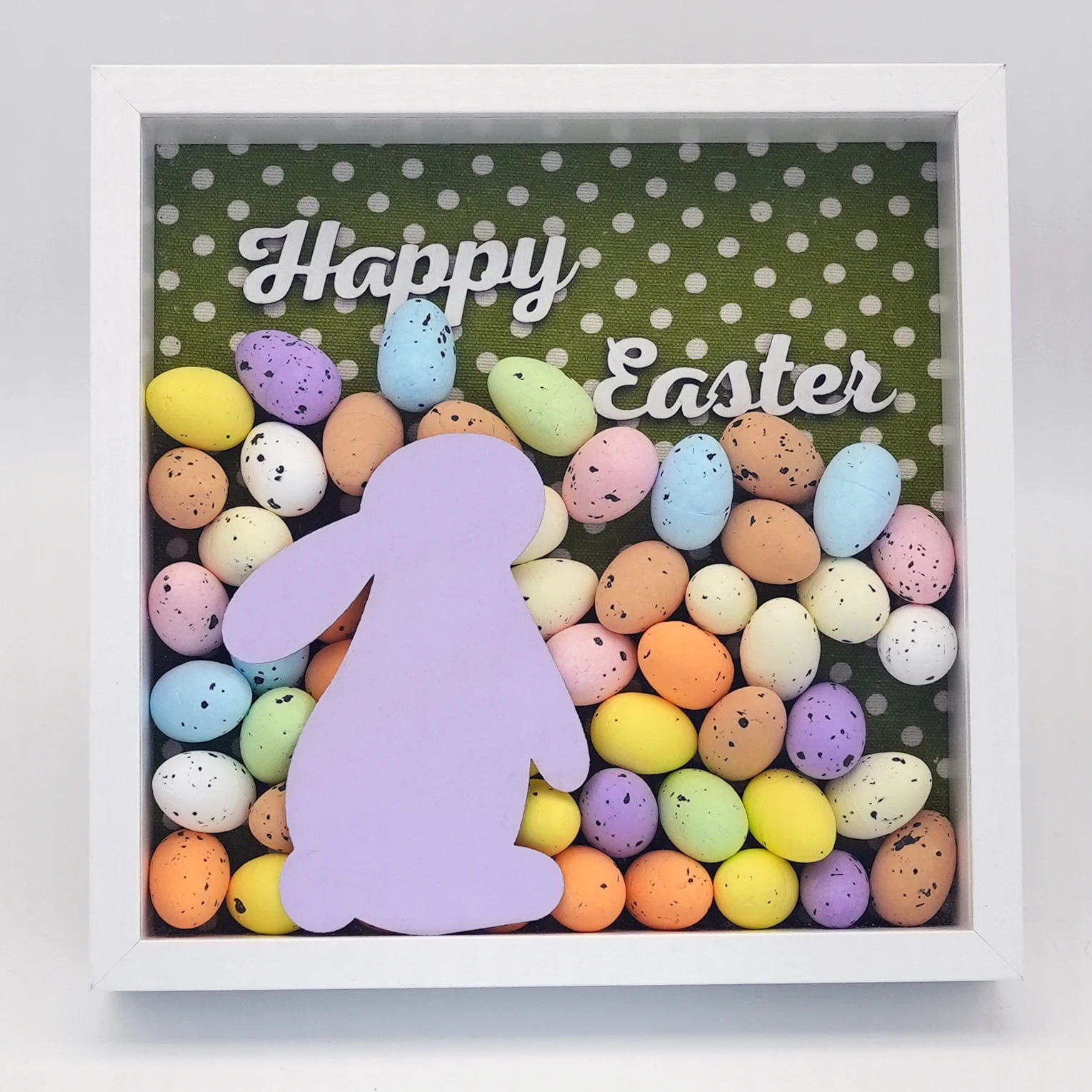 Handmade Easter Decoration 2024 Purple Yellow Green Bunny and Easter Egg for Easter Home  Decoration Gifts