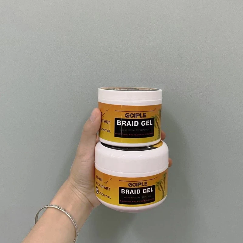Gel per Trecce a Forte Tenuta, Gel per Acconciature a Treccia, Mousse per Capelli per Trecce, Prodotto per lo Styling, Mousse per Trecce