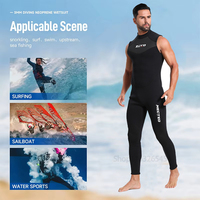 New 3mm Neoprene Vest Diving Suit Men One Piece Warm Cold Resistance Sleeveless Diving Suit Snorkeling Scuba Surfing Swimsuit