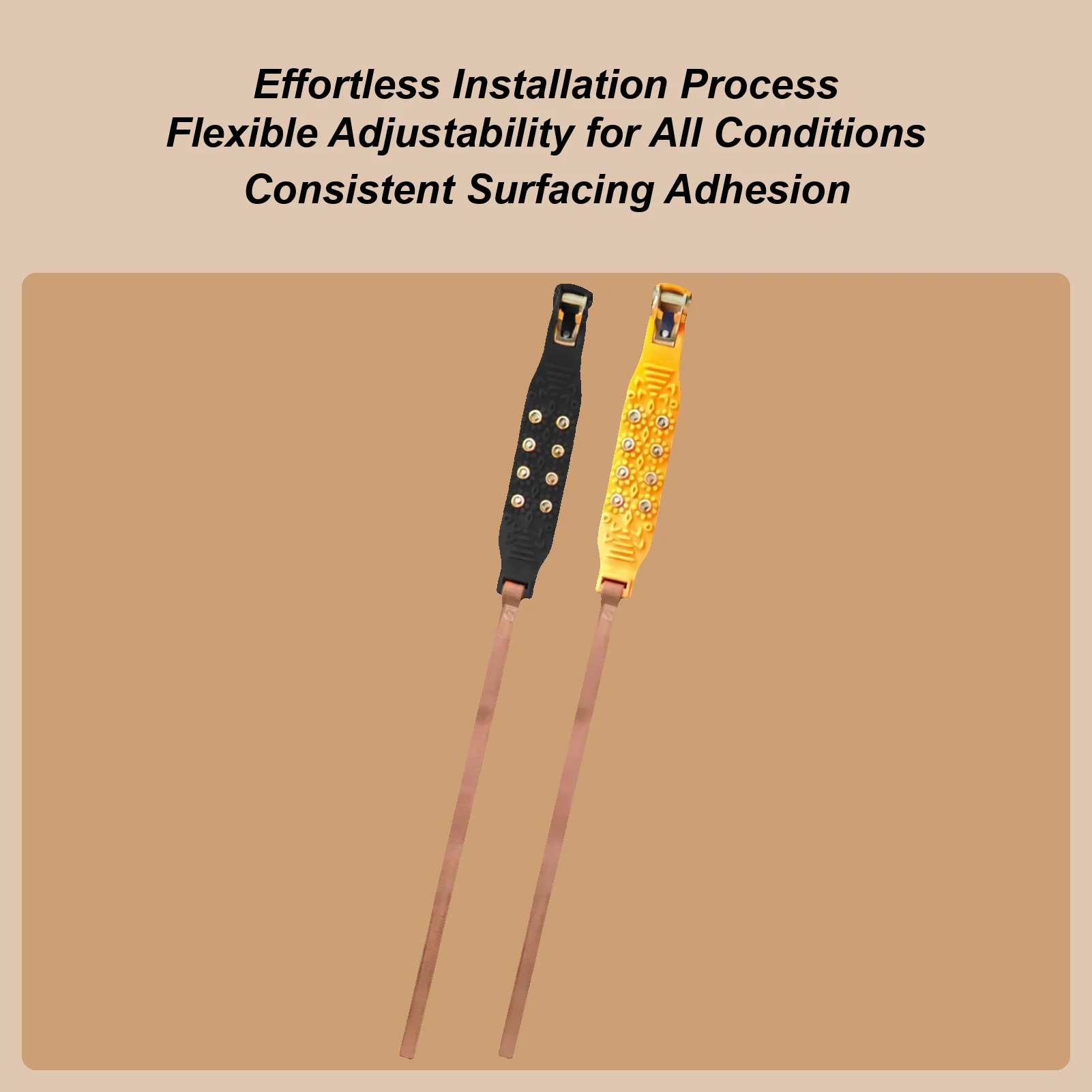 

Tire Chains For Trucks 8-pieces Heavy-Duty Traction Wheel Snow Chains Fit 6.5-9.65-inch Tires For SUV Truck RV Pickup Minivan