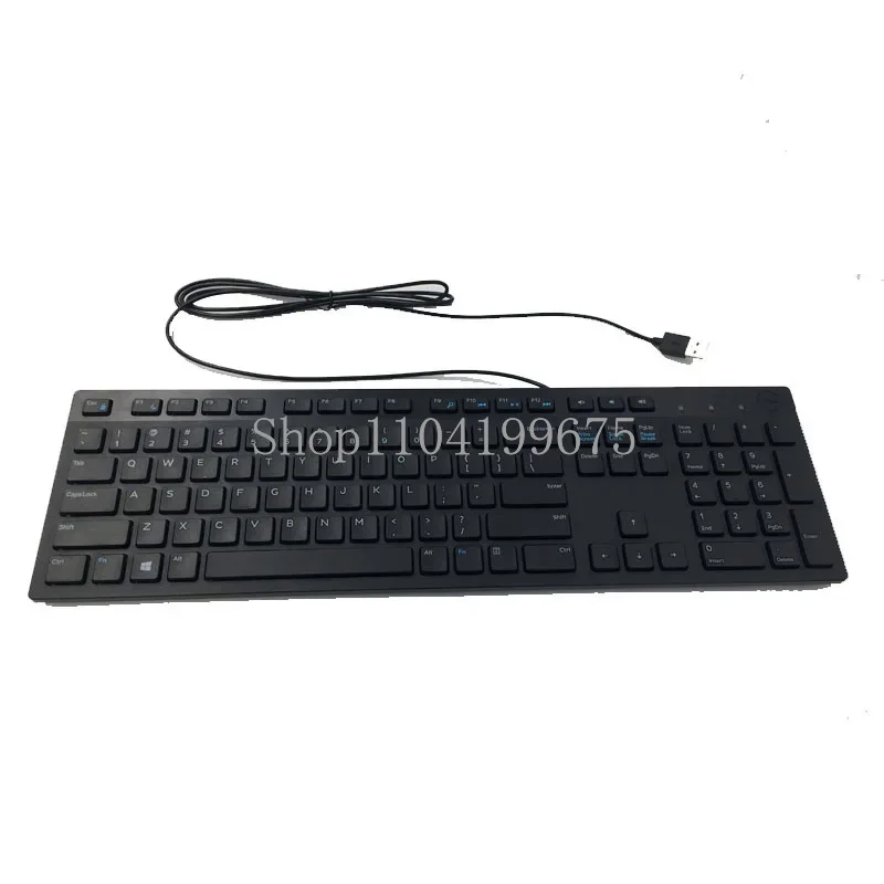 for Dell KB216 Chocolate Wired Keyboard Desktop Computer Notebook USB External Universal Keyboard