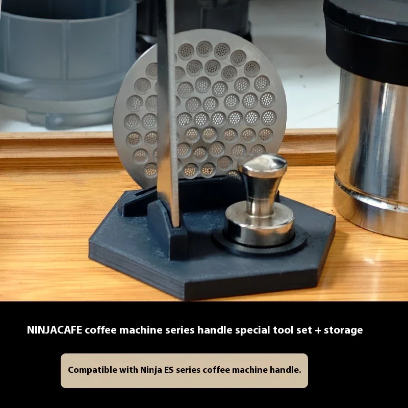 

51/53/58mm Hexagonal Honeycomb Coffee Mini Base Ninja Coffee Machine Tool Set Storage Ninja Coffee Machine Accessories