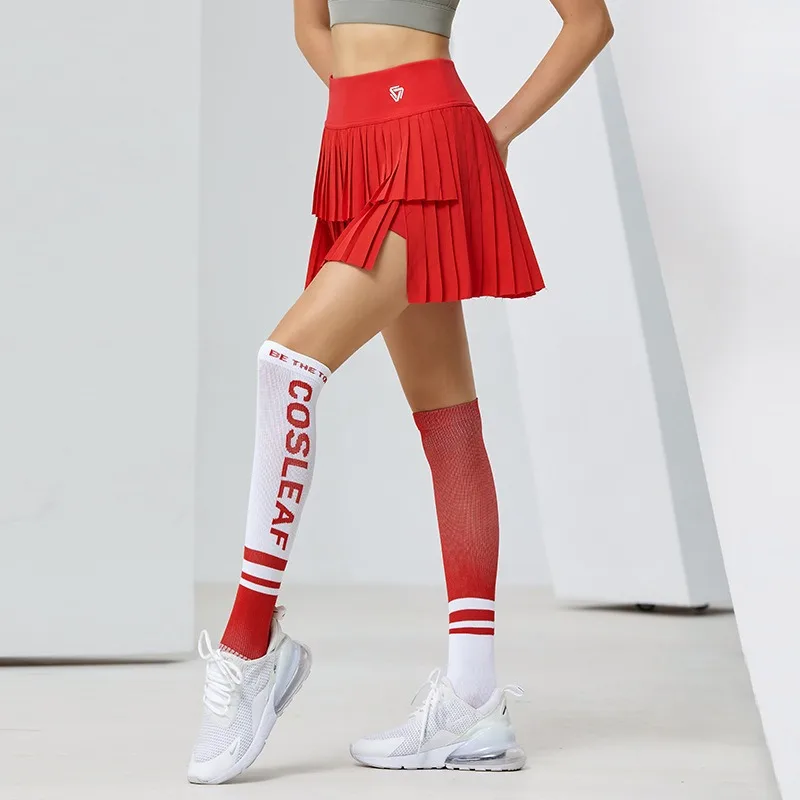 Pleated Tennis Skirts Women Layered Skirt Build in Shorts For Running Girls Pockets Golf Skort Workout Pickleball Activewear
