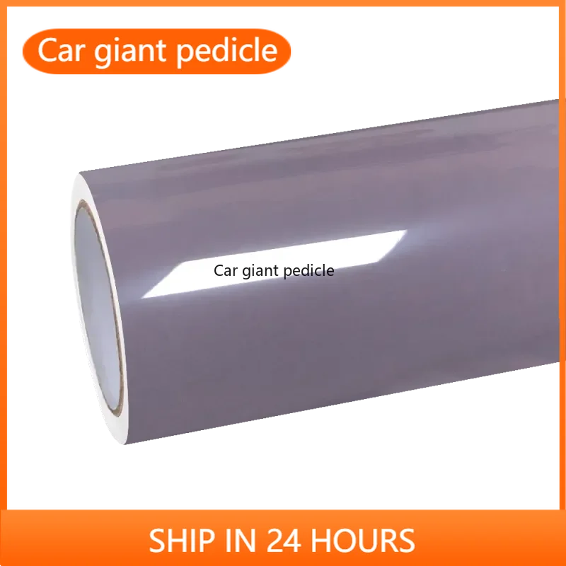 Highest qualityGloss Provence Lavender vinyl Wrap Film Car Wrap Film Non degumming Non fading quality Warranty 1.52M*17M roll