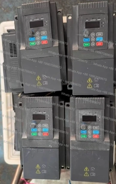

1PCS HDW300-4T-4.0GS9 inverter 380V-4KW test function is good