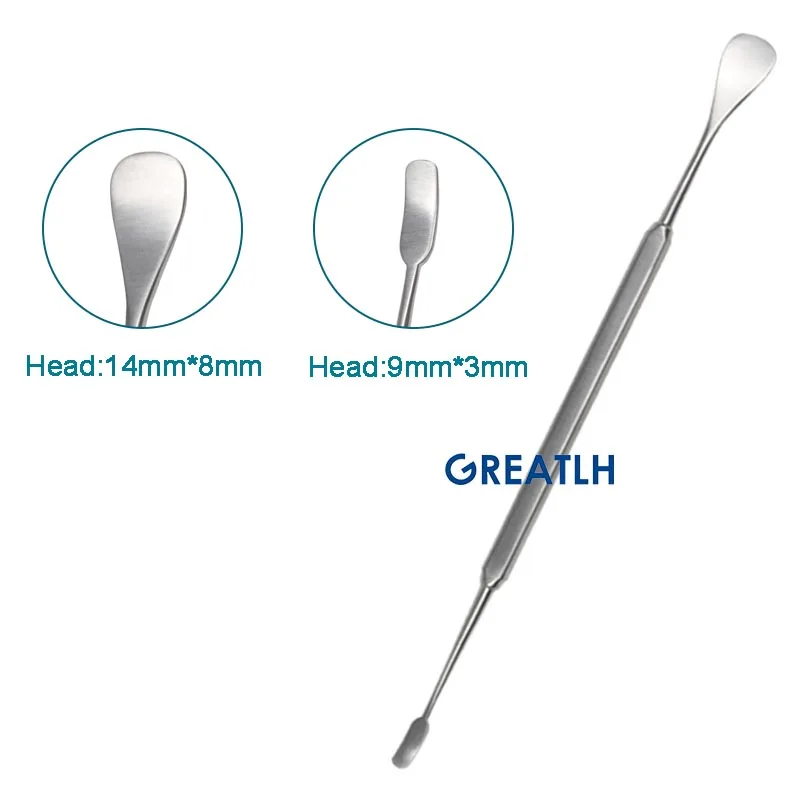 Stainless Steel Piece Spatula Ophthalmic Surgical Instrument
