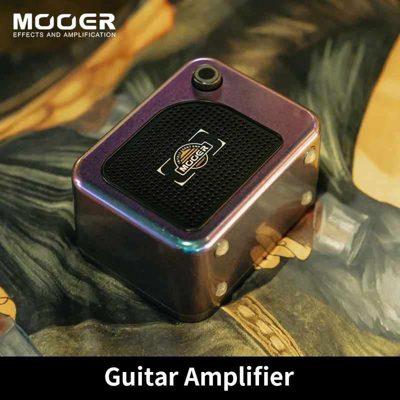 MOOER-HORNET 05i Guitar Amplifier, Multi-Effects Cabinet, Analog 40 Drum Machine, 80-sec Looper, Bluetooth 5.0, Guitar Accessori