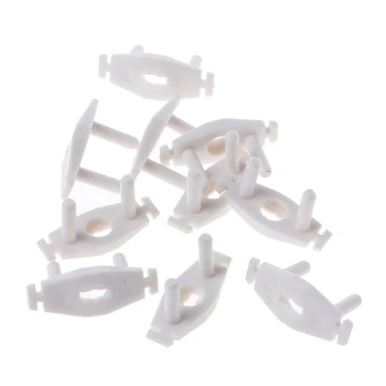 900C 10pcs גרמניה כוח שקע תקע לשקע מגן כיסוי תינוק בטיחות מגן