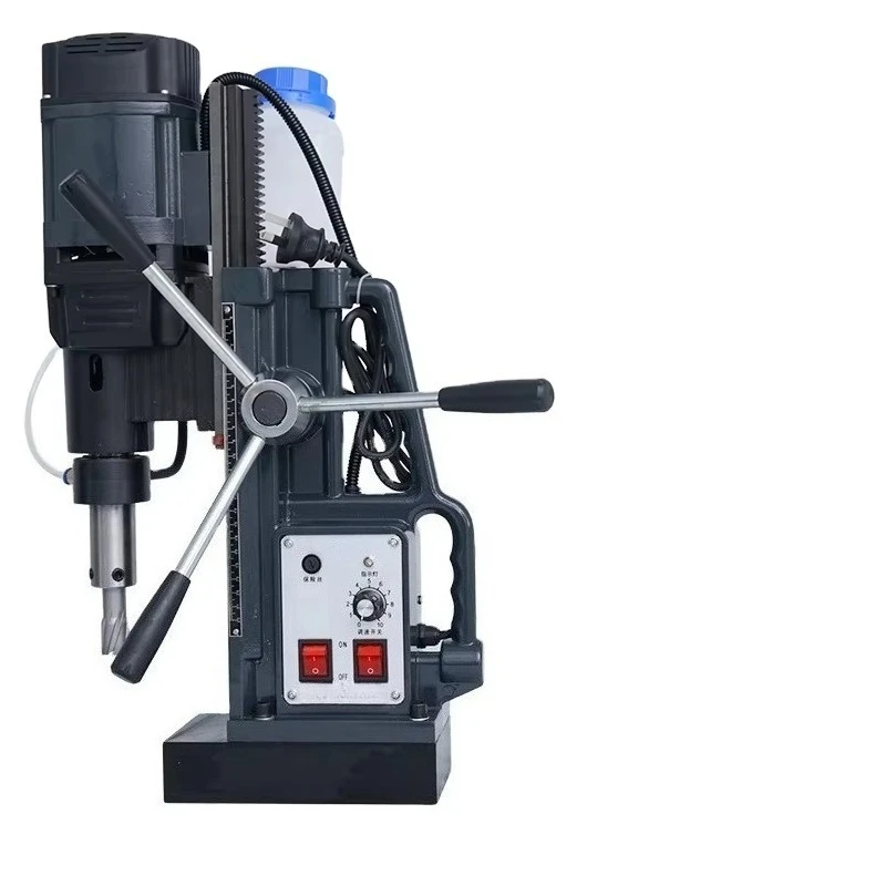 Portable Industrial Magnetic Drill Press Variable Speed Battery-Powered Electric Tool Brushless Motor