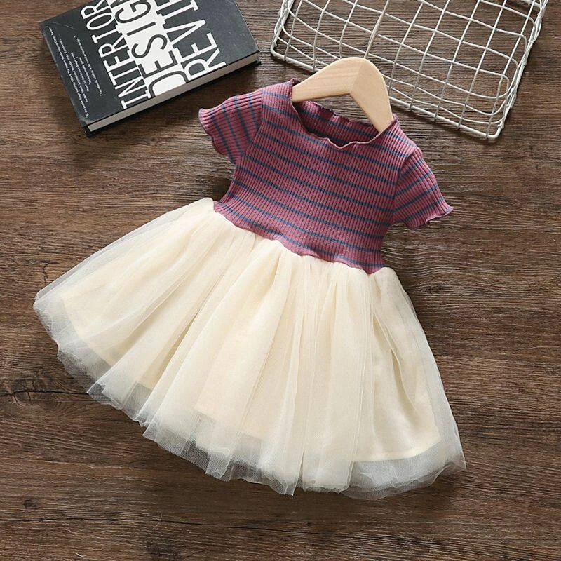 

Girls' Summer Clothes2026New stylish children's dress, summer princess dress for young girls and toddlers