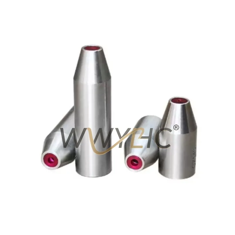 Applicable for EDM Wire Cut Discharge Machine, 1PC Ruby Electrode Guide Drilling Part, Size 0.3-3.0mm 12X25mm