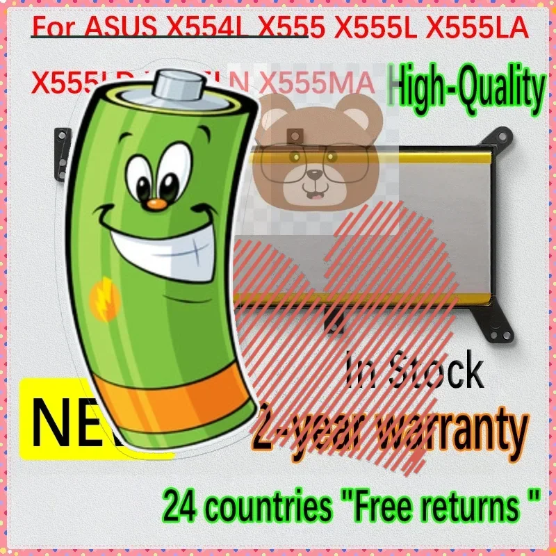 

C21N1347 Аккумулятор для ноутбука ASUS X554L X555L X555LB X555LN X555 X555LD X555LP F555A F555U W519L F555UA VM 2ICP4/63/134 7,5 В 37 Втч