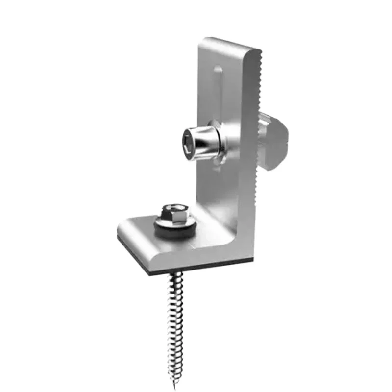 L Foot Solar Panel Mount Bracket High Strength Aluminum Anti Rust L Shape Holder for Ground PV Rail Support Installation