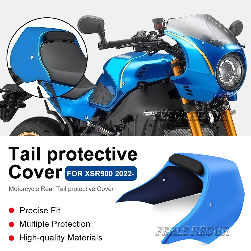 For YAMAHA XSR900 XSR 900 2022-2025 2024 Passenger Seat Cover, Fairing, Tail Cover, Passenger Seat Head, Motorcycle Accessories