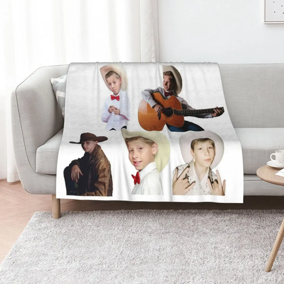 Mason Ramsey Compilation Throw Blanket Baby Soft anime Nap Loose Luxury Throw Blankets